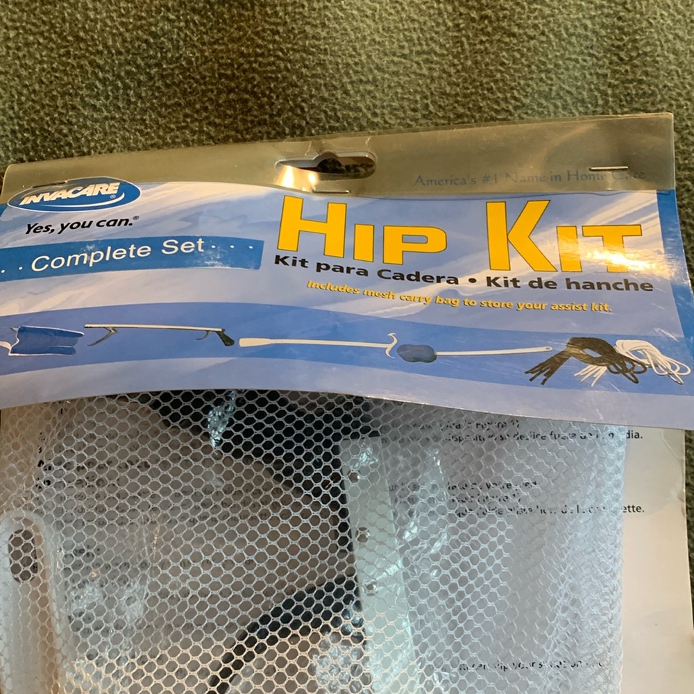 NIP Invacare Hip Assist Kit. 6 piece set.